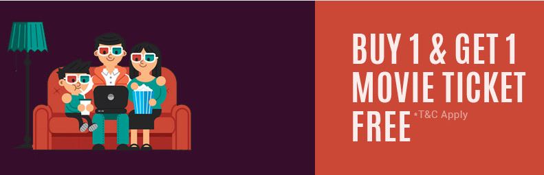 India Desire : Movie Tickets Buy 1 Get 1 Free: Fastticket + Extra 5% Off